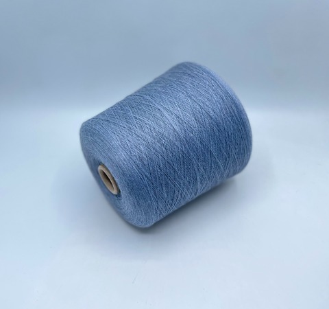 Loro Piana (пр.Италия), art.Wish,2/60 3000м/100гр,100%Меринос , цвет-Светлый,серо-голубой меланж(685/519) , арт.33487