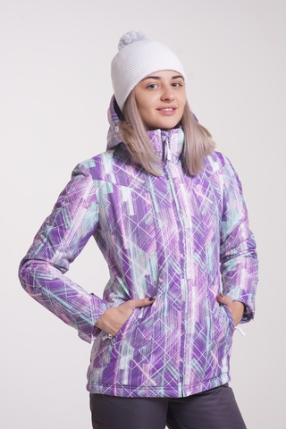 Утепленная куртка Nordski City Violet/Mint W женская