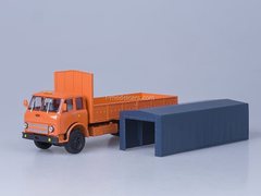 MAZ-53352 with awning 1974-1976 orange 1:43 Nash Avtoprom