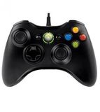 Джойстик проводной Wired Controller для Xbox 360 (Черный)