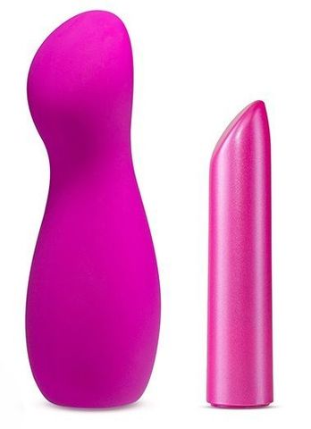 Лиловый вибромассажер B1 - 13,97 см. - Blush Novelties Noje BL-76510