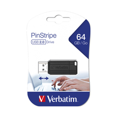 USB-накопитель Verbatim 49065 64GB USB 2.0 Чёрный