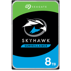 Диск HDD Seagate 8TB SATA3 SkyHawk 7200 256Mb для видеонаблюдения 1 year