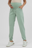 Спортивные брюки для беременных 13642 мятный