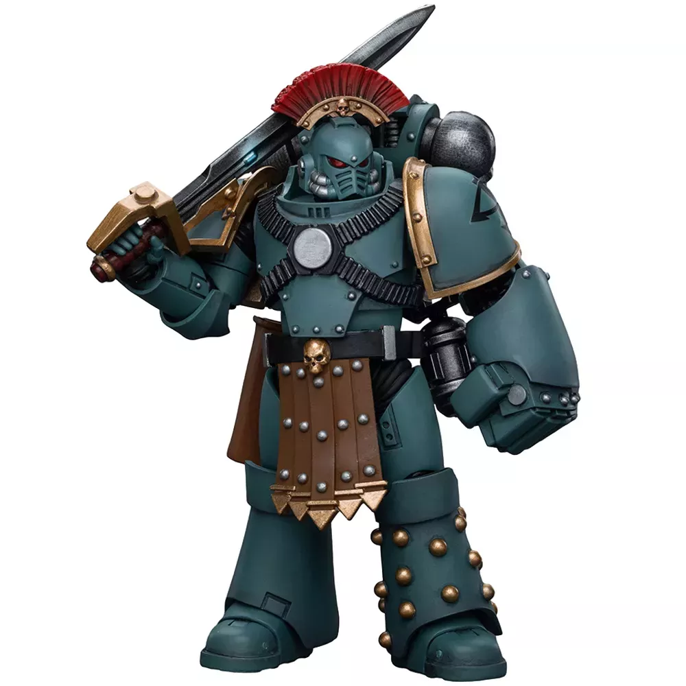 JoyToy Space Marines - Sons Of Horus - MKIV Tactical Squad Legionary With Bolter 118 Warhammer 40k