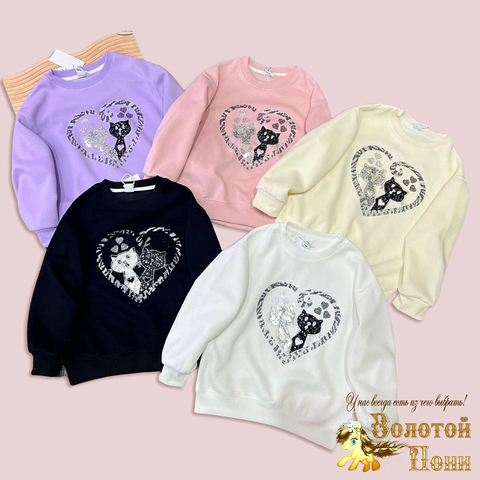 Свитшот хлопок д (7-12) 250824-G6158
