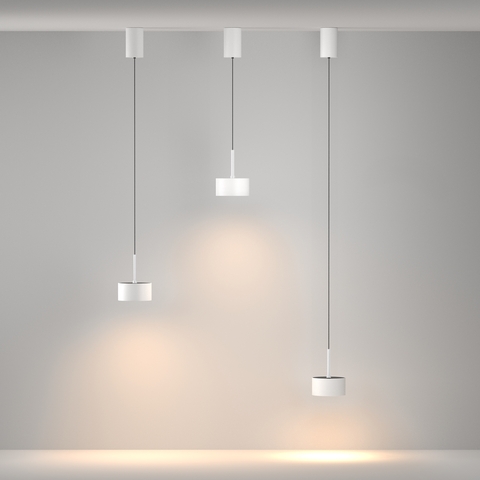 Подвесной светодиодный светильник Maytoni Glare P102PL-12W3K-W