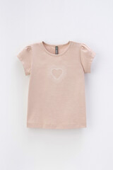 фуфайка  для девочки  КР 302219/бежевый к419