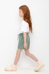 шорты  для девочки  К 400548/весенний зеленый