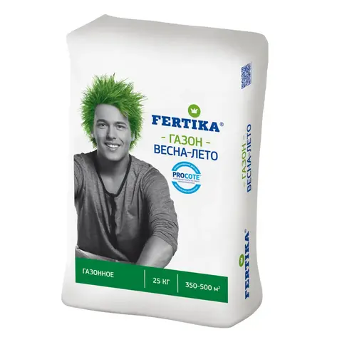 Удобрение газонное Фертика весна-лето 25 кг