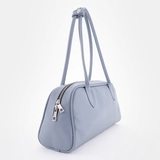 Сумка Саломея 2042 гладкий серо-голубой