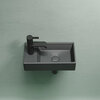 Ceramica Nova Element CN6051RMDH Умывальник подвесной прямоугольный (чаша справа, отверстие под смеситель слева), 41.7x21.7, цвет: темный антрацит матовый