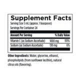 Липосомальный витамин С, Liposomal Vitamin C, Designs for Health, 120 мл 2