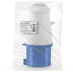 Вилка кабельная перенос. 2Р+Е 32А 220В IP44 (023)