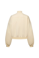 Олимпийка с рельефными швами Ваниль