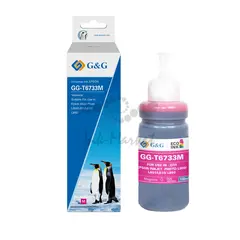 Чернила G&G GG-T6733M пурпурный 100мл для Epson L800, L805, L810, L850