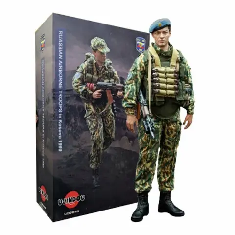 Фигурка 1/6 Российский десантник ВДВ в Югославии 1999