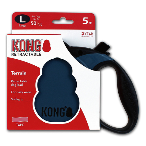 KONG рулетка Terrain лента, синяя (50кг, 5м)