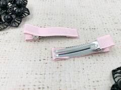 Заготовка для заколки, L 5 см, розовый