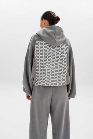 Худи PATTERNS STEEL