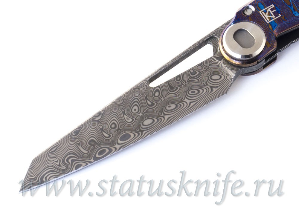 Нож CKF/Snecx 1 of 10 TERRA (Timascus+Damascus)