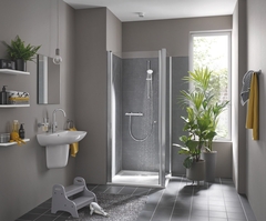 Термостат для душа GROHE Grohtherm 500, с душевым гарнитуром, хром (34796000)