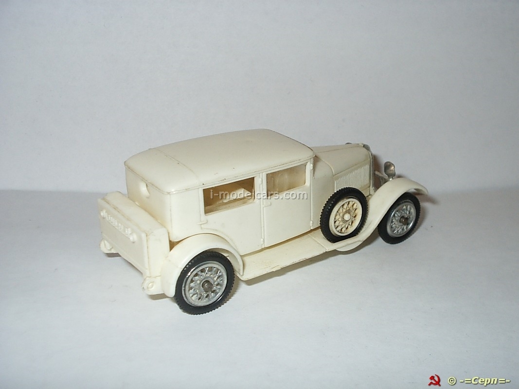 Miniature NOREV Tbilisi - Panhard 35CV 1927 - Noir - Collection URSS