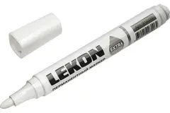 Маркер LEKON EXTRA WHITE перманентный, белый, 012393