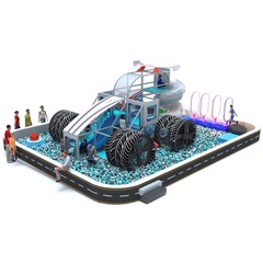 Сухой аквапарк "Болид" (12x10x4 м)