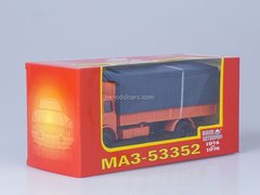 MAZ-53352 with awning 1974-1976 orange 1:43 Nash Avtoprom