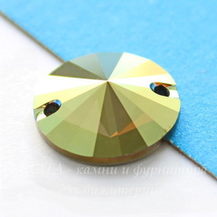 3200 Пришивные стразы Сваровски Crystal Iridescent Green (14 мм)