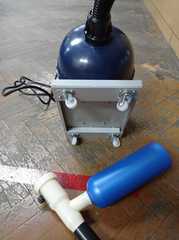 Генератор холодного тумана DQP-1200A (на колесиках)