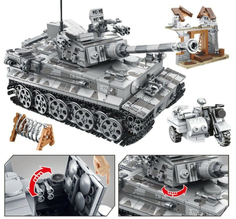 Конструктор Танки Второй Мировой войны Немецкий танк Тигр