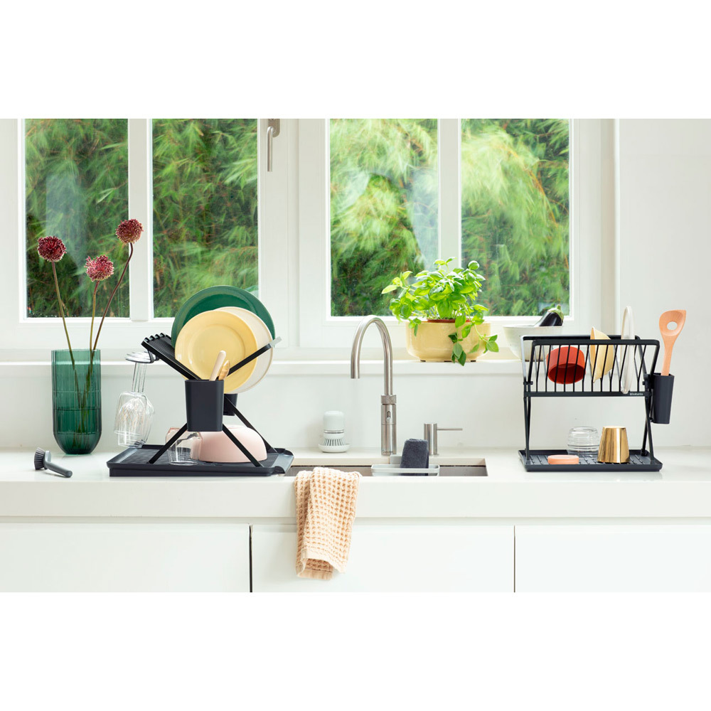 Складная сушилка для посуды (большая), Темно-серый, арт. 139482 - фото 5