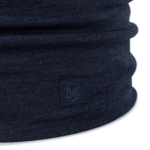 Картинка шарф-труба Buff Wool heavyweight Solid Indigo - 7