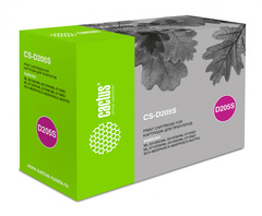 Картридж лазерный Cactus CS-D205S MLT-D205S черный (2000стр.) для Samsung ML-3310D, 3310ND, 3710D, 3710ND, SCX-4833FD, 4833FR, 5637FR