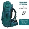 Картинка рюкзак туристический Nevo Rhino 8929-NW Green - 6