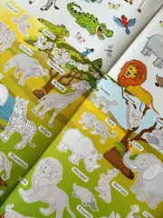 Многоразовые наклейки 