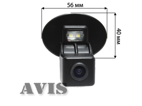 Камера заднего вида для Kia Venga Avis AVS312CPR (#031)