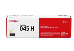 Тонер-картридж повышенной емкости Canon Cartridge 045 H Y  желтый (2200 стр) 1243C002