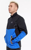 Утеплённый лыжный костюм ArsWear Black-Blue Training со спиной мужской