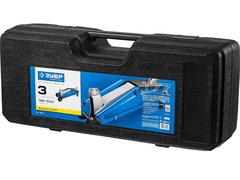 ЗУБР Т-77, 3 т, 192 - 533 мм, подкатной домкрат с высоким подъемом в кейсе, Профессионал (43055-3-K)