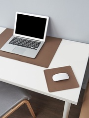 Комплект ковриков на стол, цвет коричневый