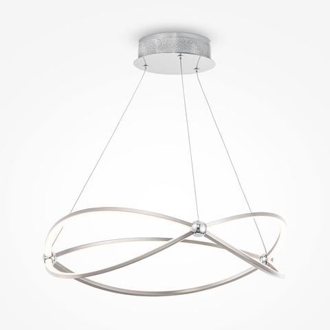 Подвесная светодиодная люстра Maytoni Weave MOD062PL-L45CH3K