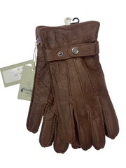 Перчатки. Мужские. Материал верха: Кожа оленя. Подклад: Трикотаж-шерсть. 5 шт в упаковке.