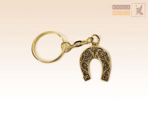 брелок Подкова ажур