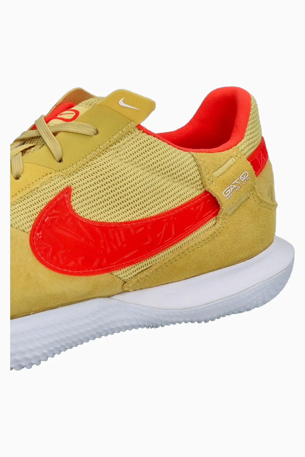 Nike yellow and red shoes hotsell