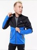 Утеплённый лыжный костюм ArsWear Black-Blue Training со спиной мужской