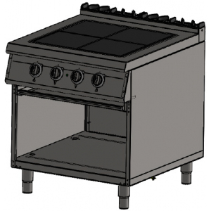 Плита электрическая Epicur-Kusina G9K200E-WR