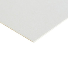 Картон пивной 1,5 мм, 577 г/м2, 20*20 см, белый, 1 лист.